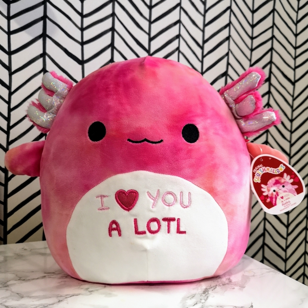 12" Aleka (axolotl) Squishmallows
